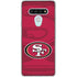 NFL San Francisco 49ers Double Vision LG Stylo 6 Clear Case