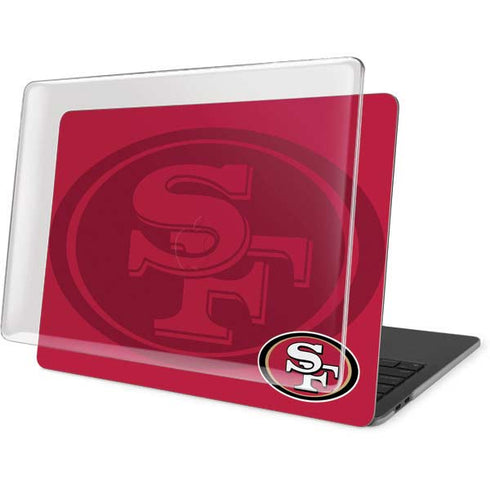 NFL San Francisco 49ers Double Vision MacBook Pro 15in (2016-19) Case plus Skin