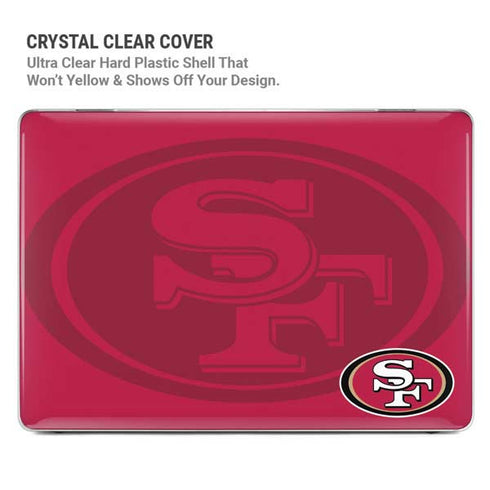 NFL San Francisco 49ers Double Vision MacBook Pro 16in (2021-25) Case plus Skin