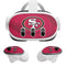 NFL San Francisco 49ers Double Vision Meta Quest 3 Skin