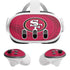 NFL San Francisco 49ers Double Vision Meta Quest 3 Skin