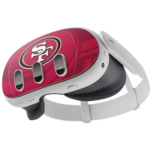 NFL San Francisco 49ers Double Vision Meta Quest 3 Skin