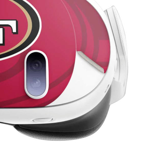 NFL San Francisco 49ers Double Vision Meta Quest 3 Skin