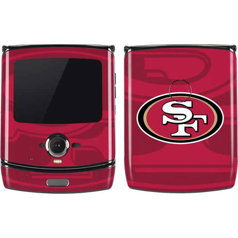 NFL San Francisco 49ers Double Vision Motorola RAZR Skin