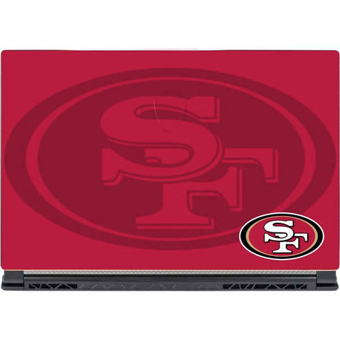 NFL San Francisco 49ers Double Vision MSI GS65 Stealth Laptop Skin