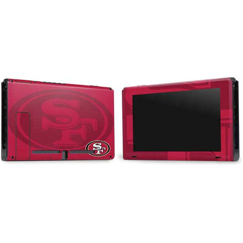NFL San Francisco 49ers Double Vision Nintendo Switch Bundle Skin