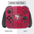 NFL San Francisco 49ers Double Vision Nintendo Switch Bundle Skin