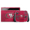 NFL San Francisco 49ers Double Vision Nintendo Switch OLED (2021) Skin