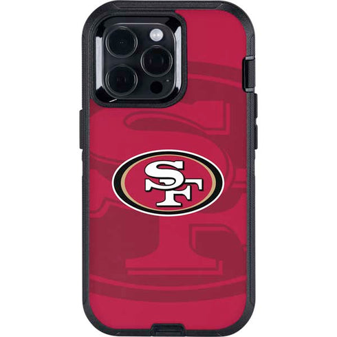 NFL San Francisco 49ers Double Vision Otterbox Defender iPhone Skin