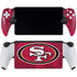 NFL San Francisco 49ers Double Vision PlayStation Portal Remote Player Skin