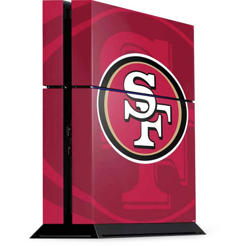 NFL San Francisco 49ers Double Vision PS4 Console Skin