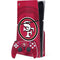 NFL San Francisco 49ers Double Vision PS5 Slim Disk Bundle Skin