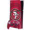 NFL San Francisco 49ers Double Vision PS5 Slim Digital Edition Bundle Skin