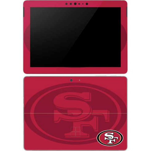 NFL San Francisco 49ers Double Vision Surface Go Skin