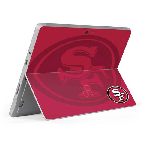 NFL San Francisco 49ers Double Vision Surface Go Skin