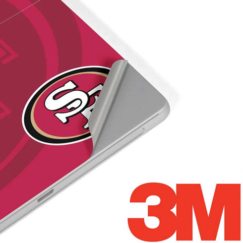 NFL San Francisco 49ers Double Vision Surface Go Skin