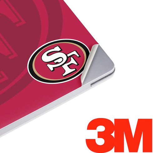 NFL San Francisco 49ers Double Vision Surface Laptop 2 Skin