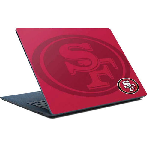 NFL San Francisco 49ers Double Vision Surface Laptop Skin