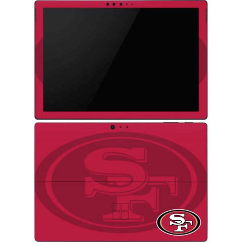 NFL San Francisco 49ers Double Vision Surface Pro 6 Skin