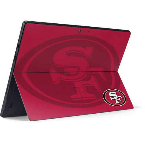 NFL San Francisco 49ers Double Vision Surface Pro 6 Skin