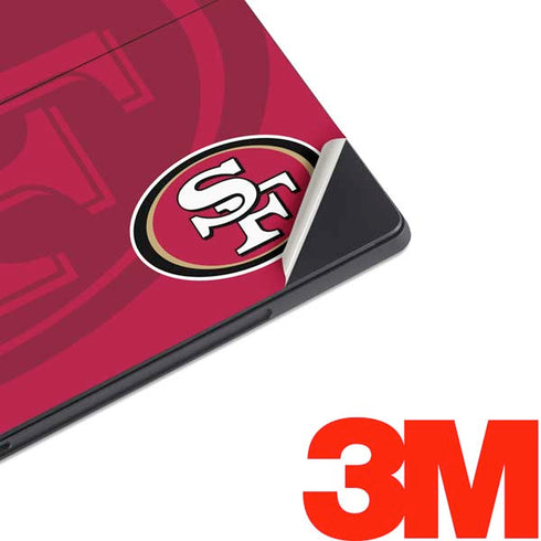 NFL San Francisco 49ers Double Vision Surface Pro 6 Skin