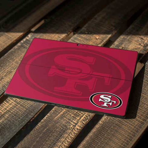 NFL San Francisco 49ers Double Vision Surface Pro 6 Skin