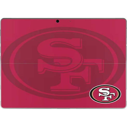 NFL San Francisco 49ers Double Vision Surface Pro 8 Skin