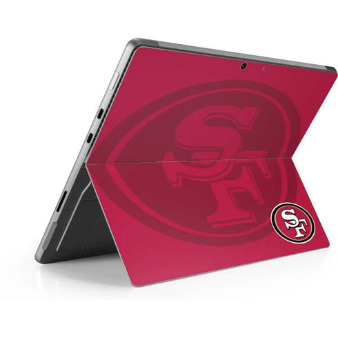 NFL San Francisco 49ers Double Vision Surface Pro 9 Skin