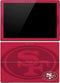 NFL San Francisco 49ers Double Vision Surface Pro (2017) Skin
