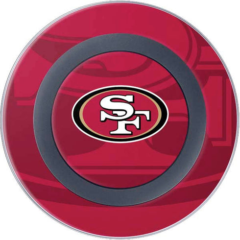 NFL San Francisco 49ers Double Vision Wireless Charger Skin