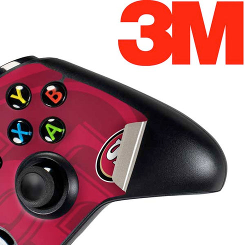 NFL San Francisco 49ers Double Vision Xbox One Controller Skin