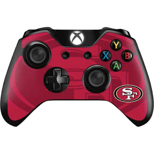 NFL San Francisco 49ers Double Vision Xbox One Controller Skin