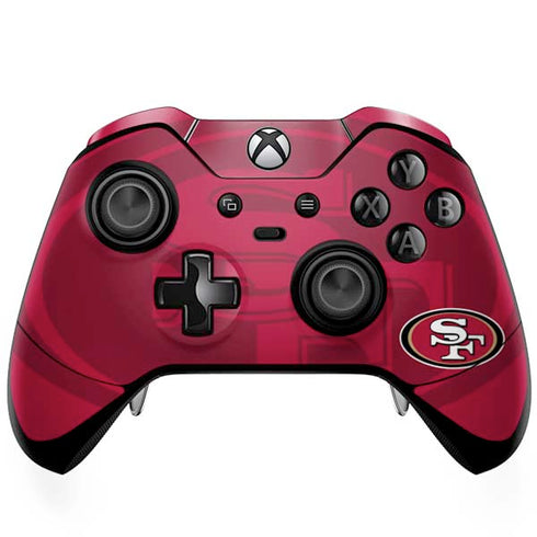 NFL San Francisco 49ers Double Vision Xbox One Elite Controller Skin