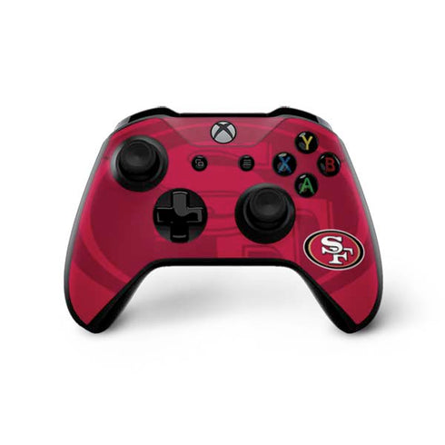 NFL San Francisco 49ers Double Vision Xbox One X Bundle Skin