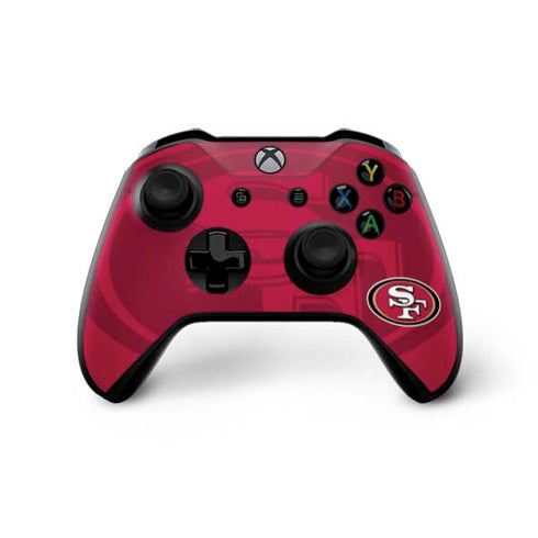 NFL San Francisco 49ers Double Vision Xbox One X Controller Skin