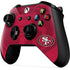 NFL San Francisco 49ers Double Vision Xbox One X Controller Skin