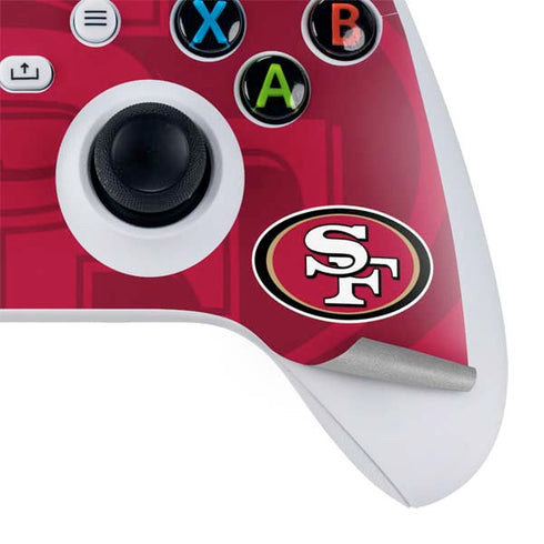 NFL San Francisco 49ers Double Vision Xbox Series S Skins