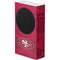 NFL San Francisco 49ers Double Vision Xbox Series S Console Skin