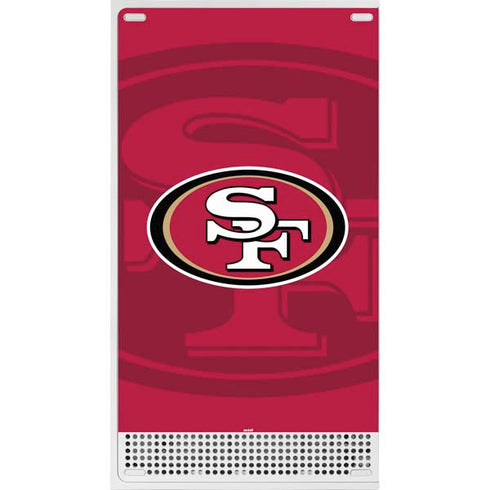 NFL San Francisco 49ers Double Vision Xbox Series S Console Skin