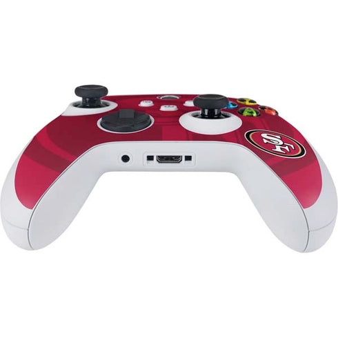 NFL San Francisco 49ers Double Vision Xbox Series S Controller Skin