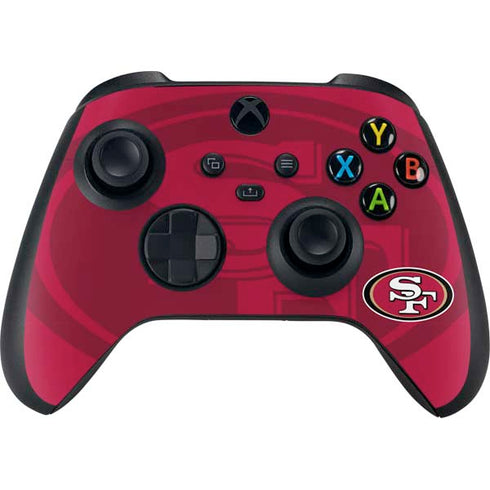 NFL San Francisco 49ers Double Vision Xbox Series X Bundle Skin