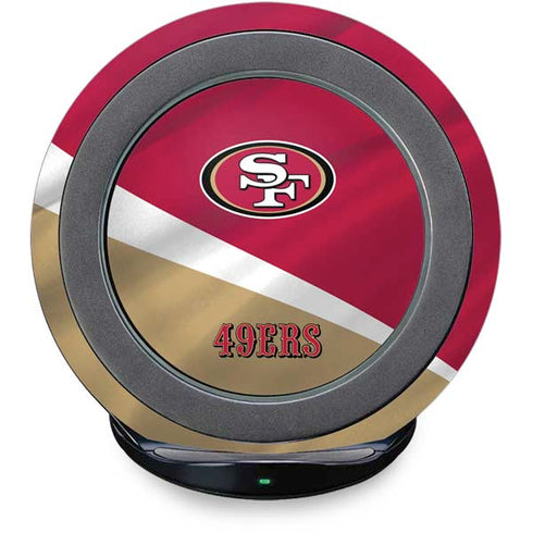 NFL San Francisco 49ers Fast Charge Wireless Charging Stand Skin
