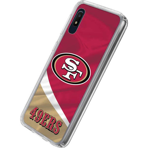 NFL San Francisco 49ers Galaxy A10e Clear Case