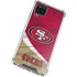 NFL San Francisco 49ers Galaxy A12 Clear Case
