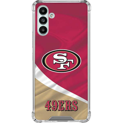 NFL San Francisco 49ers Galaxy A13 5G Clear Case