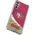 NFL San Francisco 49ers Galaxy A14 5G Clear Case