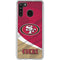 NFL San Francisco 49ers Galaxy A21 Clear Case