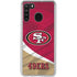 NFL San Francisco 49ers Galaxy A21 Clear Case