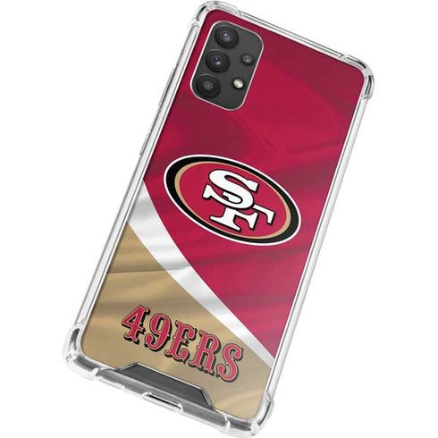 NFL San Francisco 49ers Galaxy A32 5G Clear Case