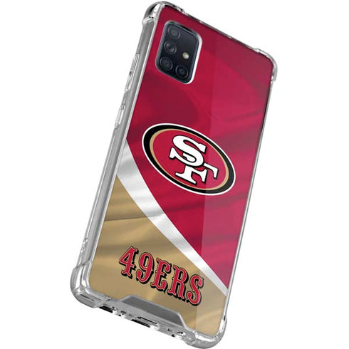 NFL San Francisco 49ers Galaxy A51 5G Clear Case